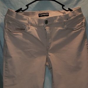 {Express} Ankle Midrise Legging Jean